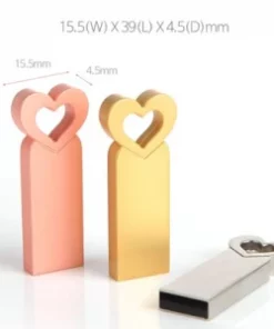 Professioneller Datenstick gebürstetes Metall mit Logo