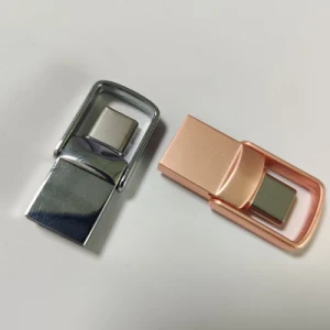 Praktischer USB-Stick Aluminiumgehäuse mit Schlüsselanhänger