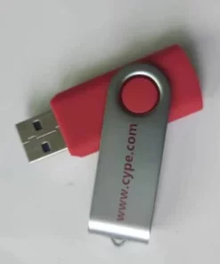 Praktischer USB Drive mit Gravur mit Wunschtext