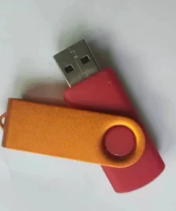Praktischer USB Drive gebürstetes Metall für Werbung