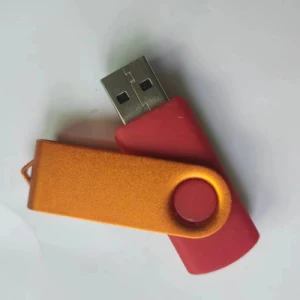Praktischer USB Drive gebürstetes Metall für Werbung