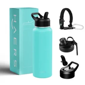 Exklusive Edelstahl-Wasserflasche mit Gravur – Ideal für Wanderungen und Outdoor-Aktivitäten