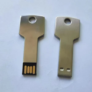 Personalisierter USB Speicher gebürstetes Metall für personalisierte Geschenke