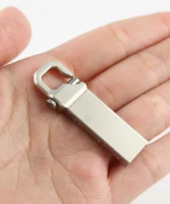 Personalisierter Datenstick Edelstahl-Design als Werbegeschenk