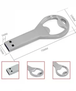 Moderner USB-Stick mit Gravur mit Drehmechanismus