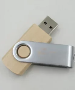 Moderner Datenstick Edelstahl-Design mit Gravur