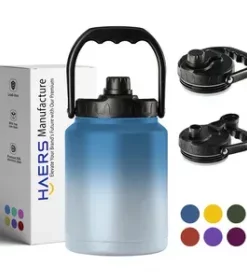 Edelstahl-Wasserflasche mit Logo Gravur – Geschenkidee für Kinder und Erwachsene