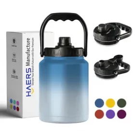 Edelstahl-Wasserflasche mit Logo Gravur – Geschenkidee für Kinder und Erwachsene