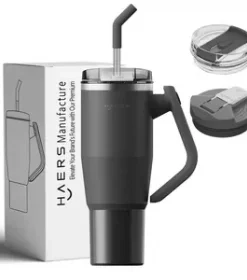 Isoliergläser aus Edelstahl mit Gravur