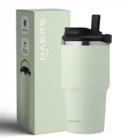 Isoliergläser aus Edelstahl mit Gravur