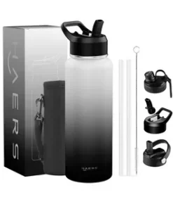 Edelstahlflasche mit Namensgravur – Praktisches Accessoire für Studenten