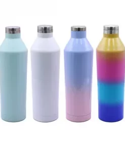 Edelstahl-Wasserflasche mit Logo Gravur – Exklusives Werbegeschenk für Firmen und Events