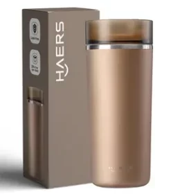 Eleganter Isolierbecher mit individueller Wunschgravur