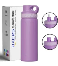 Nachhaltige Edelstahlflasche mit individueller Gravur – Individuelles Werbemittel für Firmenkunden