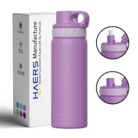 Nachhaltige Edelstahlflasche mit individueller Gravur – Individuelles Werbemittel für Firmenkunden