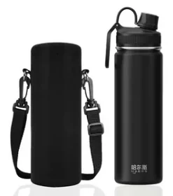 Nachhaltige Edelstahlflasche mit individueller Gravur – Individuelles Werbemittel für Firmenkunden