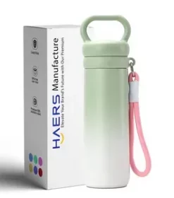 Edelstahl-Wasserflasche mit Logo Gravur – Geschenkidee für Kinder und Erwachsene