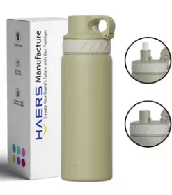 Nachhaltige Edelstahlflasche mit individueller Gravur – Individuelles Werbemittel für Firmenkunden