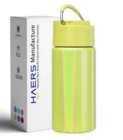 Praktische Edelstahl-Wasserflasche mit Wunschgravur – Ideal für Reisen, Outdoor und Camping