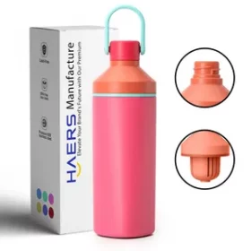 Personalisierte Edelstahl-Wasserflasche mit Gravur – Hochwertiges Präsent für Kollegen