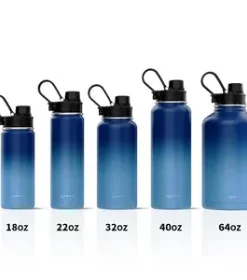 Personalisierte Edelstahl-Wasserflasche mit Gravur – Perfekt für Sport und Fitness