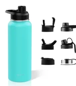 Edelstahl-Wasserflasche mit Logo Gravur – Geschenkidee für Kinder und Erwachsene