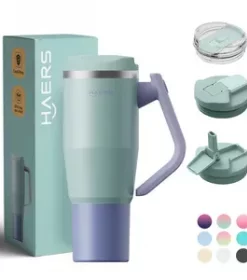 Praktische Edelstahl-Wasserflasche mit Wunschgravur – Ideal für Reisen, Outdoor und Camping