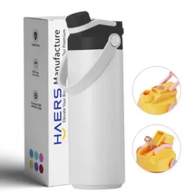Nachhaltige Edelstahlflasche mit individueller Gravur – Nachhaltige Flasche für Schule und Büro