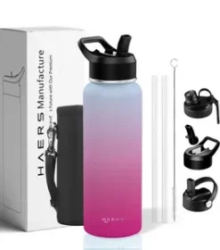 Edelstahlflasche mit Namensgravur – Spülmaschinenfest und wiederverwendbar