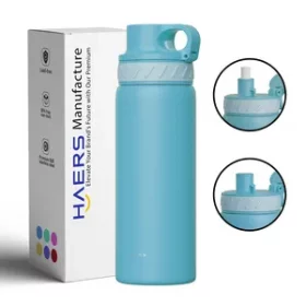 Edelstahl-Wasserflasche mit Logo Gravur – Exklusives Werbegeschenk für Firmen und Events