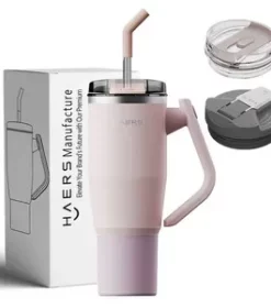 Thermobecher aus Edelstahl mit Gravur für heiße Getränke – Perfekt für Coffee-to-go und Winterwanderungen