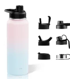 BPA-freie Edelstahlflasche mit Gravur – Personalisierte Geschenkidee für Familie und Freunde