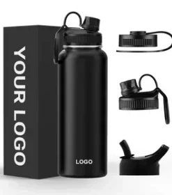 Edelstahl-Wasserflasche mit Logo Gravur – Exklusives Werbegeschenk für Firmen und Events