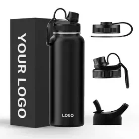 Edelstahl-Wasserflasche mit Logo Gravur – Exklusives Werbegeschenk für Firmen und Events