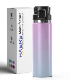 Edelstahl-Wasserflasche mit Logo Gravur – Exklusives Werbegeschenk für Firmen und Events