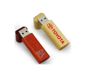 USB-Sticks aus Holz als Werbegeschenk