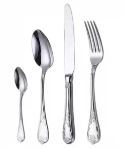 Esslöffel mit Gravur mit Initialen