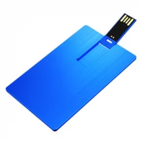 USB-Speicherkarte im Kreditkartenformat mit hochwertiger Lasergravur