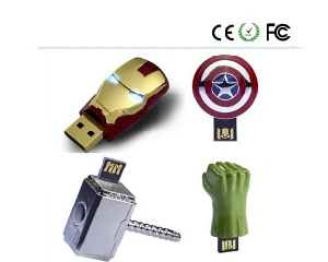 Metallischer Datenstick mit Metallgehäuse für Firmenkunden