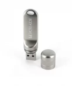 Kreativer USB Drive Edelstahl-Design mit Namensgravur