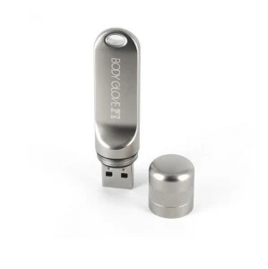 Kreativer USB Drive Edelstahl-Design mit Namensgravur