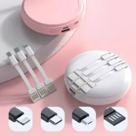 Robuster Powerbank-Tumbler mit Logo