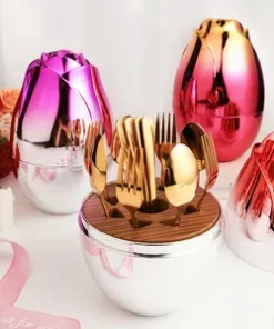 Esslöffel mit Gravur glänzende Oberfläche