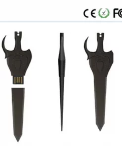 Kleiner USB Speicher mit Metallgehäuse mit Logo