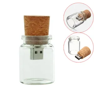 Kleiner USB Schlüsselanhänger gebürstetes Metall mit Logo