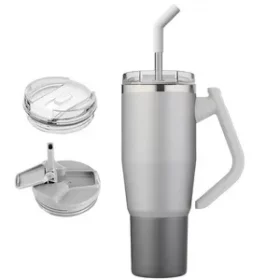 Personalisierte Thermobecher aus Edelstahl mit Gravur für stilvollen Kaffeegenuss