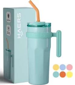 Eleganter Isolierbecher aus Metall mit individueller Wunschgravur für höchste Ansprüche