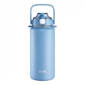Nachhaltige Edelstahlflasche mit individueller Gravur – Nachhaltige Flasche für Schule und Büro