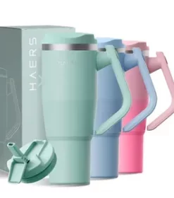 Robuster Thermobecher mit Ihrem Namen als persönliches und nützliches Accessoire