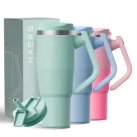 Robuster Thermobecher mit Ihrem Namen als persönliches und nützliches Accessoire